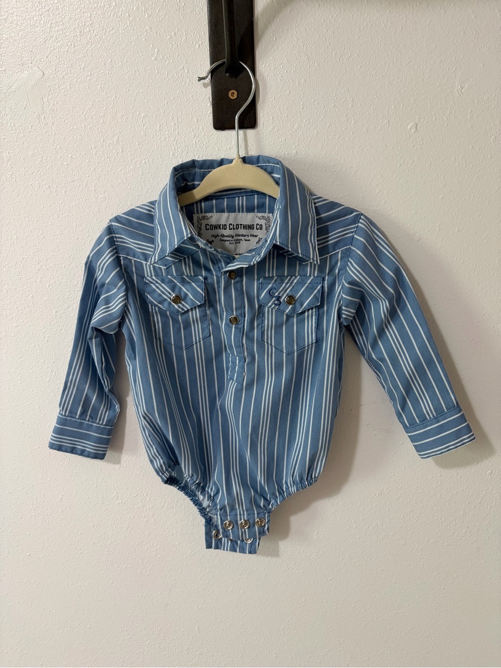 Pearl snap 0-3M